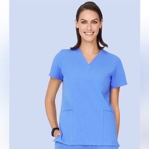 Mandala Blue Scrub set